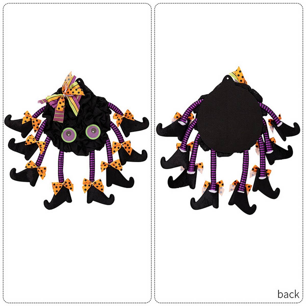 CWMM10264_HALLOWEEN MULTI-LEG SPIDER DOOR DECOR