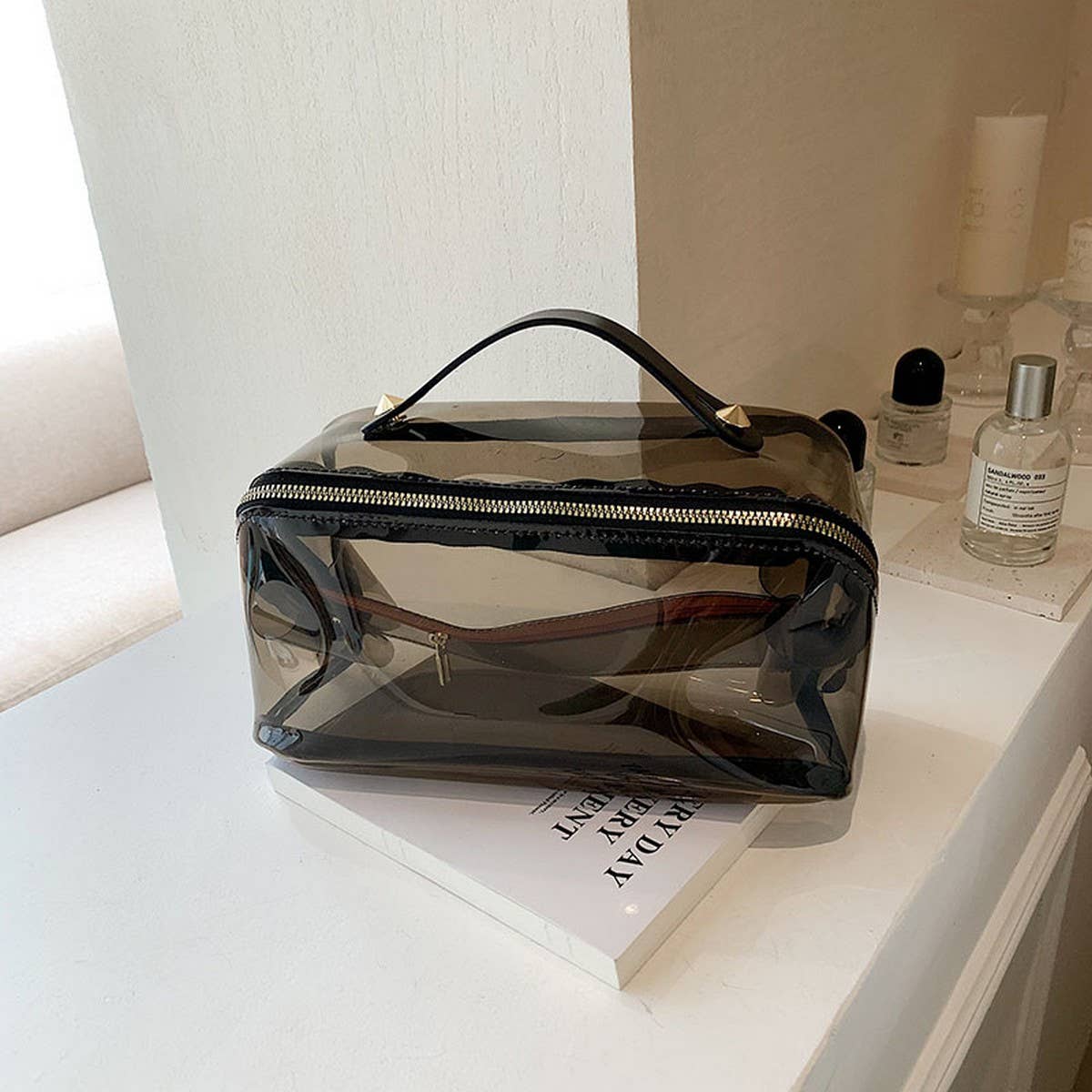 NEW HIGH-END SIMPLE TRANSPARENT COSMETIC BAG_CWAB4464