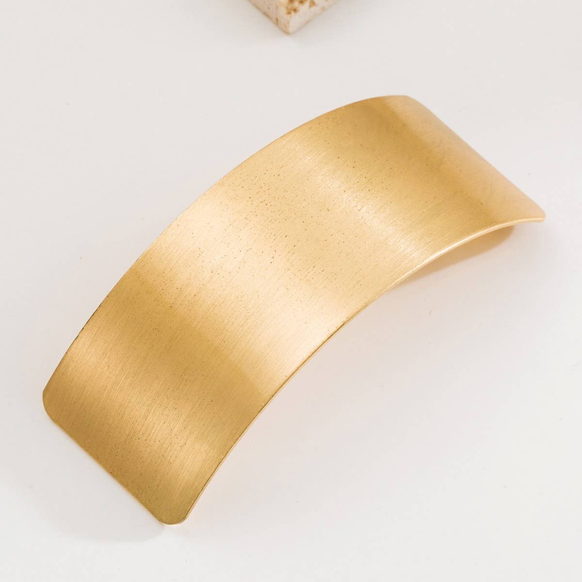 Brushed Metal Geometric Spring Hair Clip ??Chic_CWAHA6187