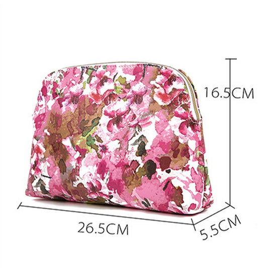 FLOWER PATTERN WASH BAG MAKEUP BAG_CWAB1453