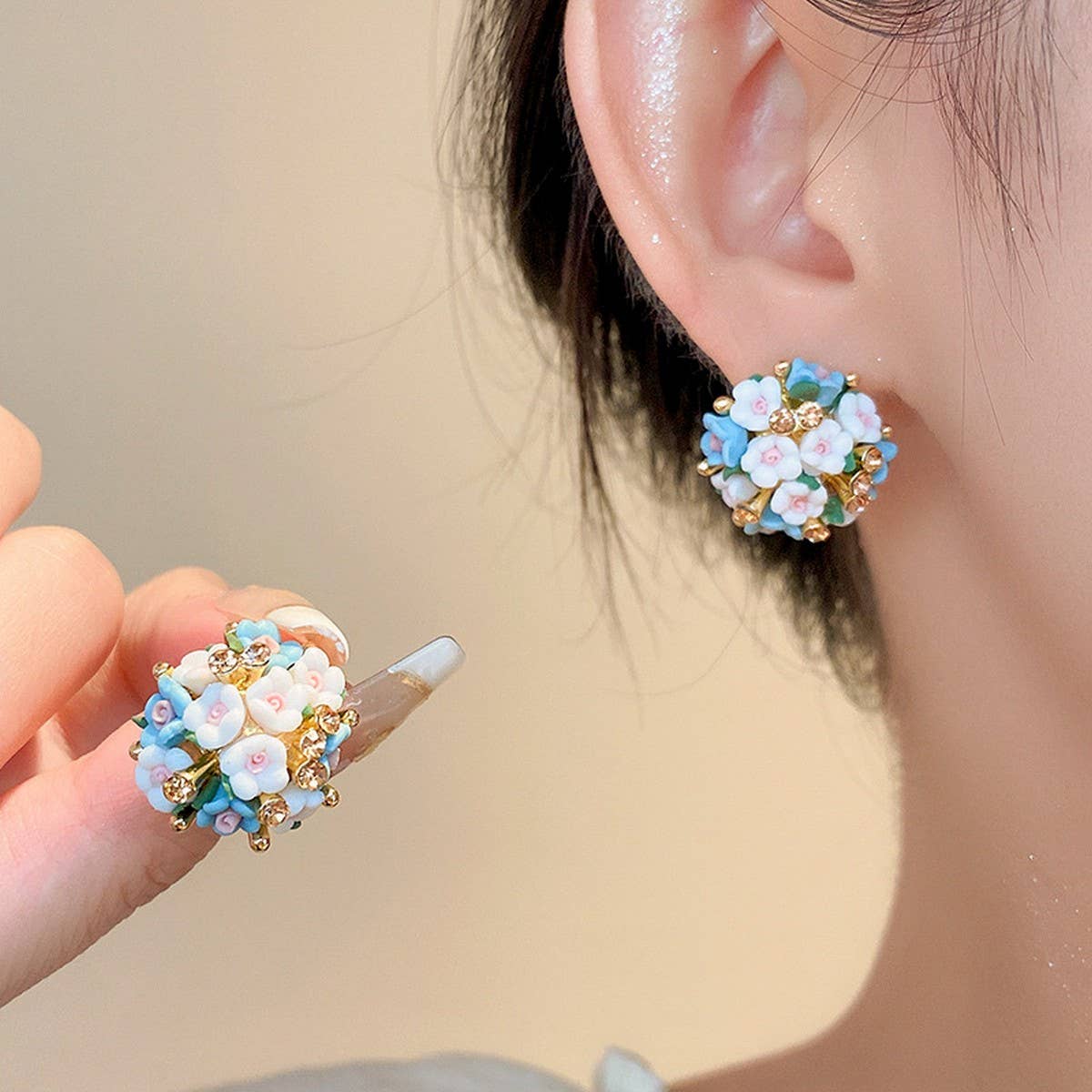 SWEET AND FRESH COLORFUL EARRINGS