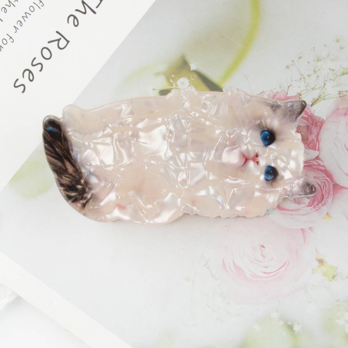 Cute Cat Hair Claw Clip for Women, Cartoon Style_CWAHA0689