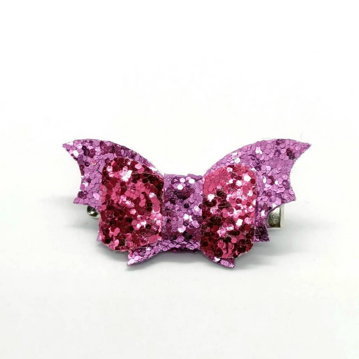 Halloween Cute PU Bat Duck Clip for Kids