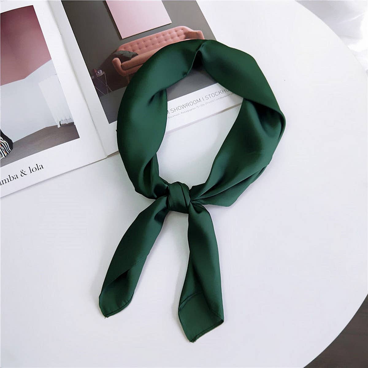 CWASC2384_KOREAN STYLE SMALL SQUARE SCARF FASHION SCARF
