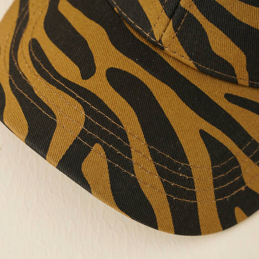 Zebra Print Baseball Hat  - Summer Sun Hat CWAH1401