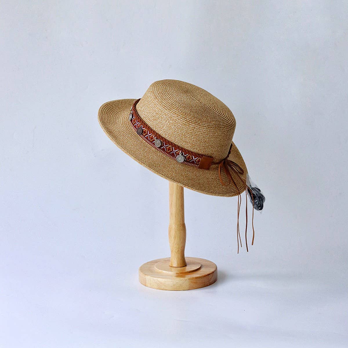 Summer Fashion Woven Sunshade Straw Hat_CWAH3442