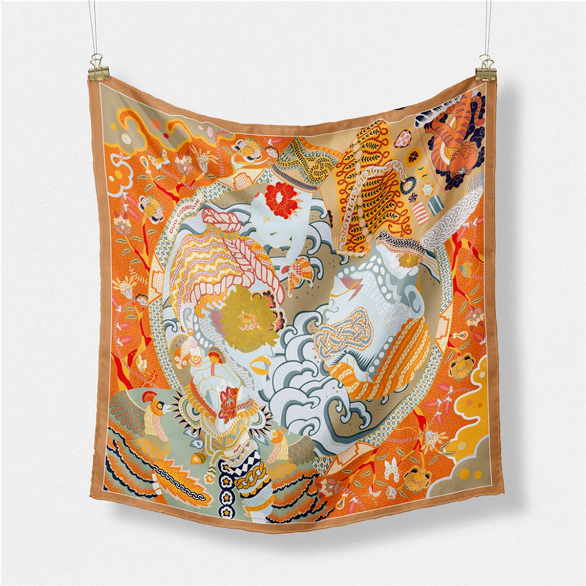 Twilled Satin Mini Scarf ? Hair & Bag Ribbon Wrap