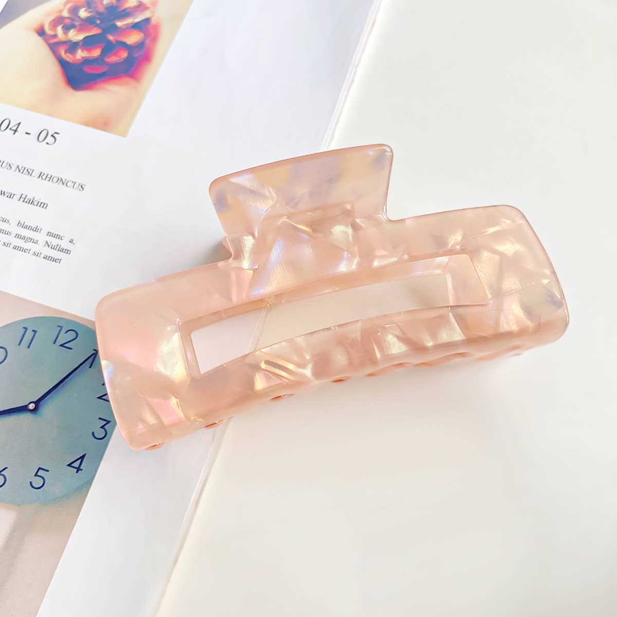 Iridescent Mermaid imitation acetic acid clip