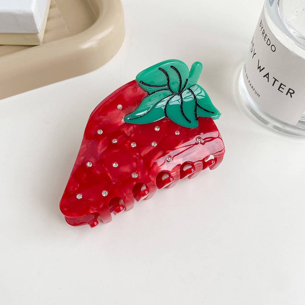 Peach & Apple Hair Claw ??Cute Summer Accessory_CWAHA5889