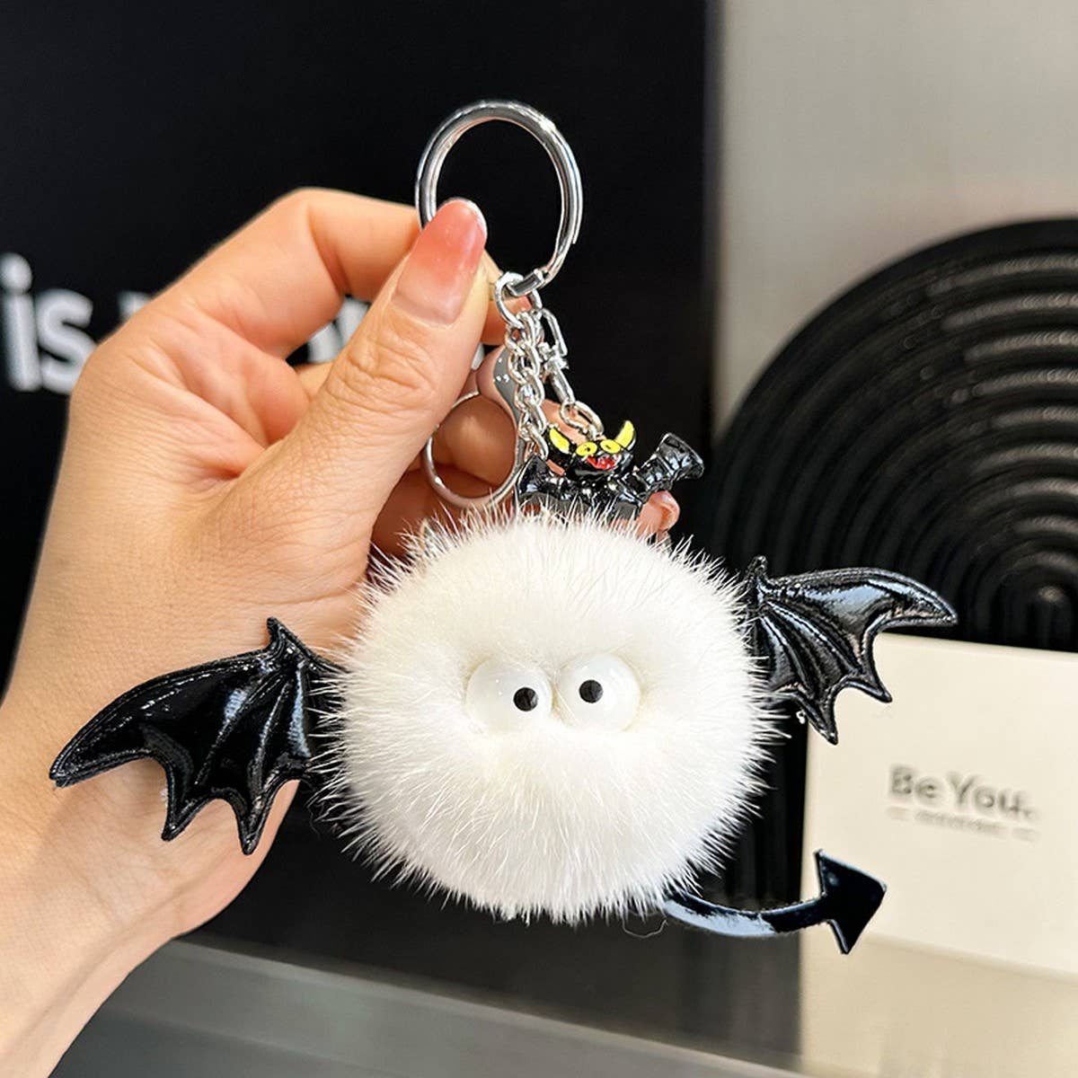 CUTE DOLL LITTLE DEVIL BAG PENDANT CAR KEYCHAIN