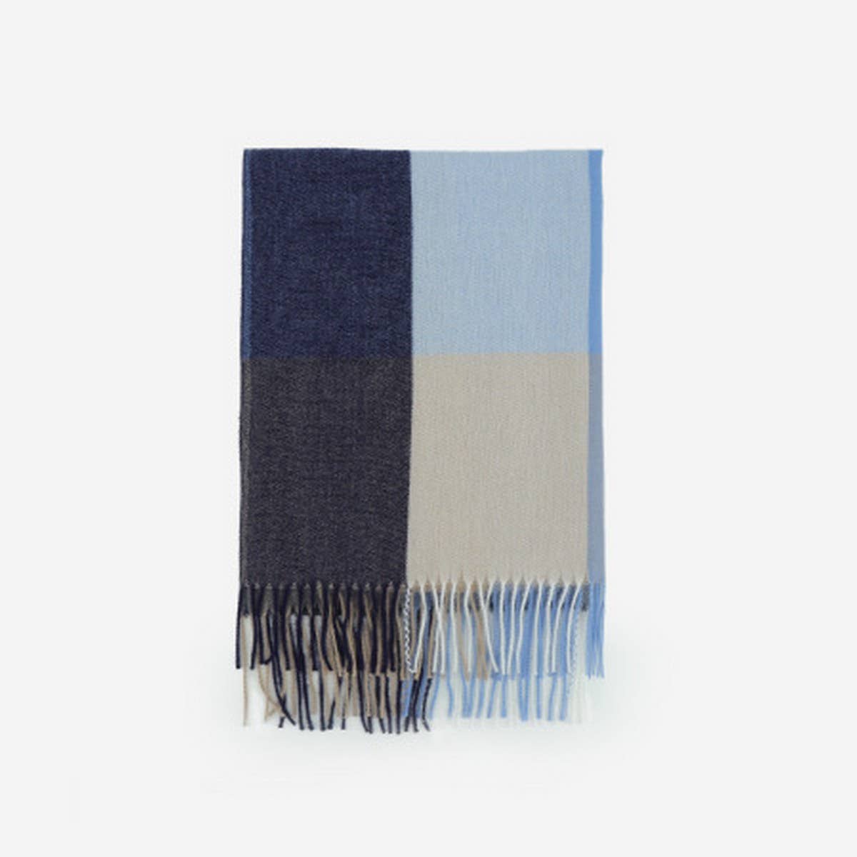 Plaid Thick Scarf ??Unisex Winter Warm Shawl_CWASC1101