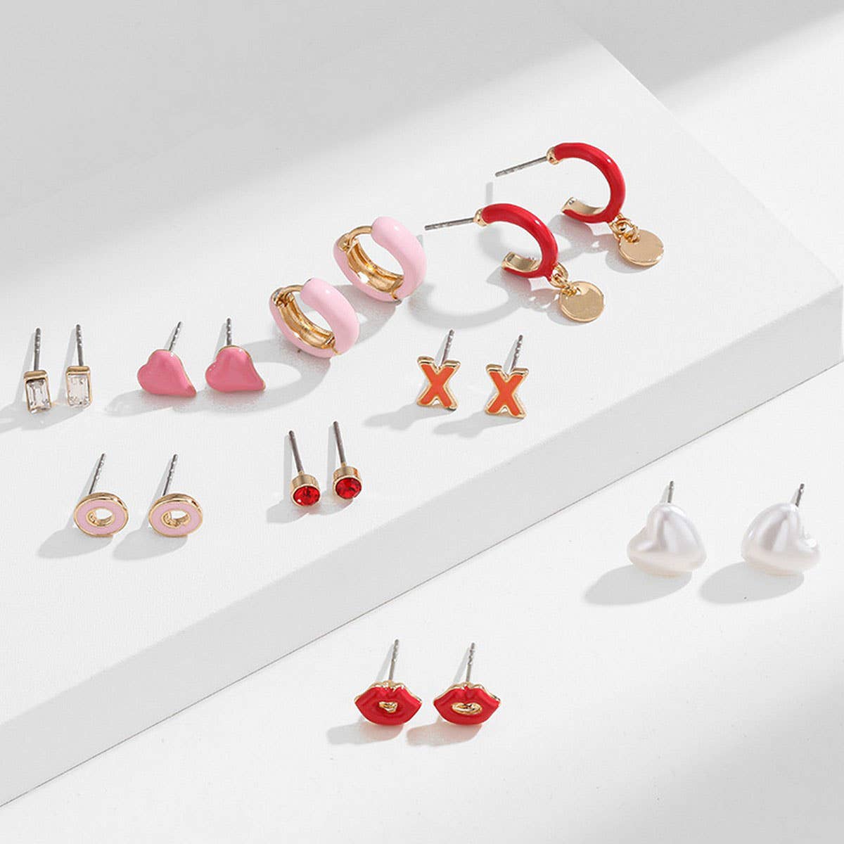 VALENTINE'S DAY FASHION EARRINGS FOR WOMEN PARTY