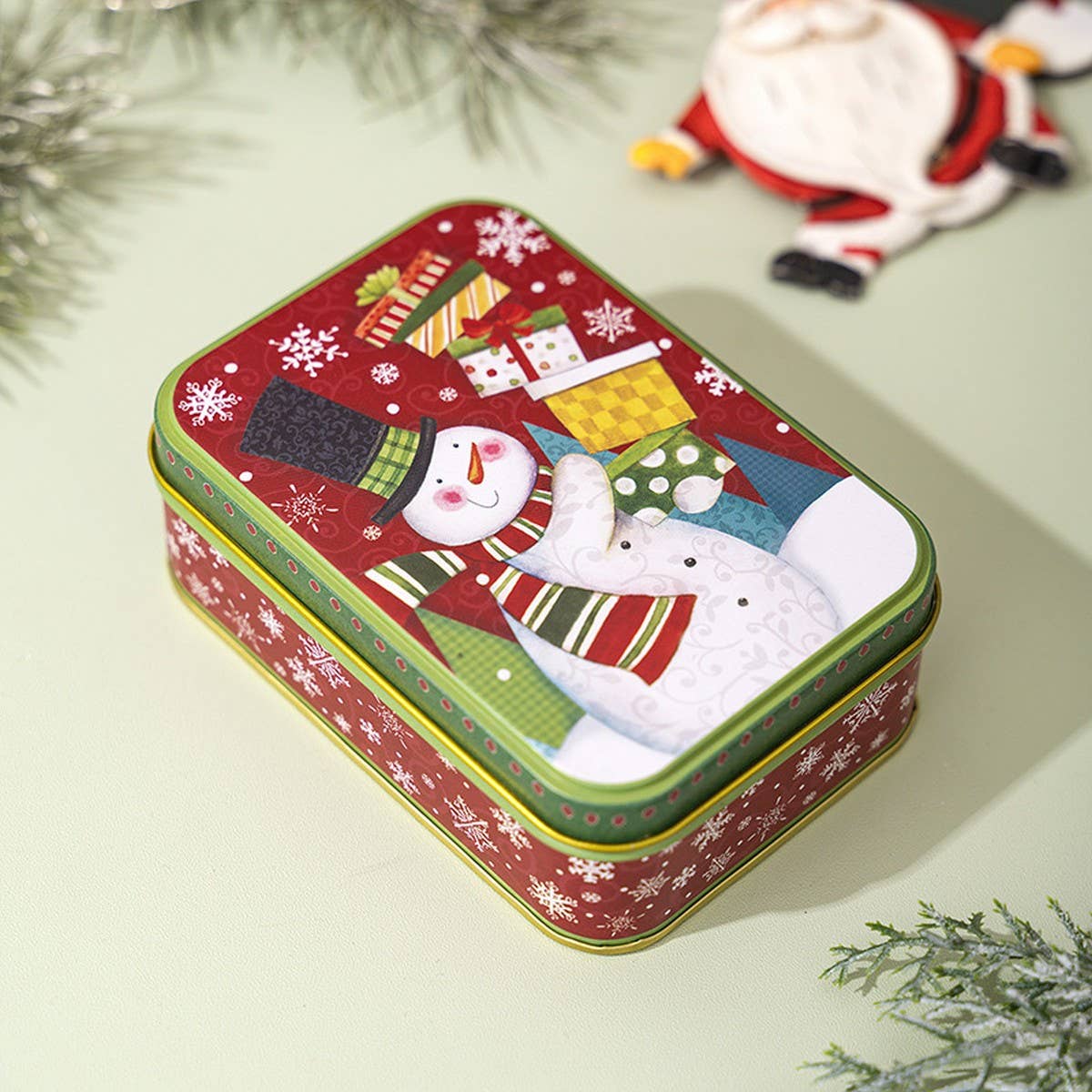 CWMM10283_CHRISTMAS MINI TIN BOX WITH LID FOR GIFTS