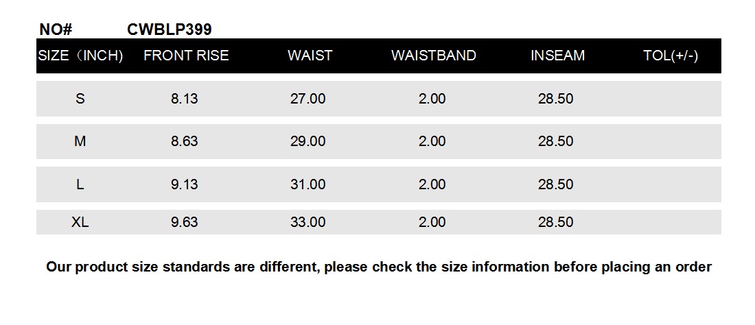 CWBLP399_IN CASUAL ELASTIC WAIST JOGGERS PANTS WITH POCKETS