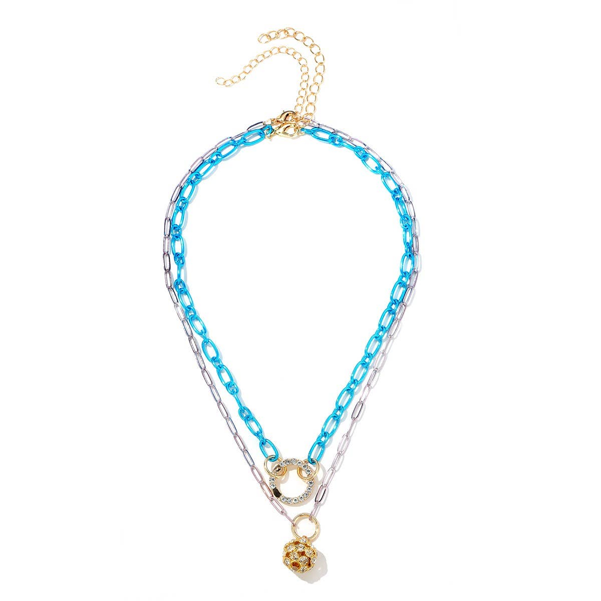 WOMEN'S STYLISH AND ELEGANT STACKING NECKLACE SET