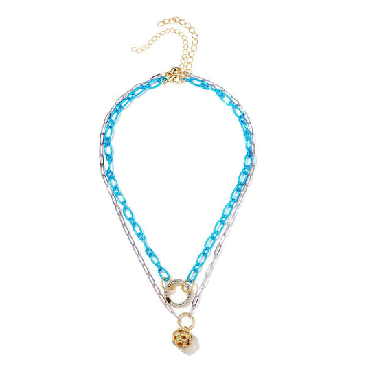 WOMEN'S STYLISH AND ELEGANT STACKING NECKLACE SET