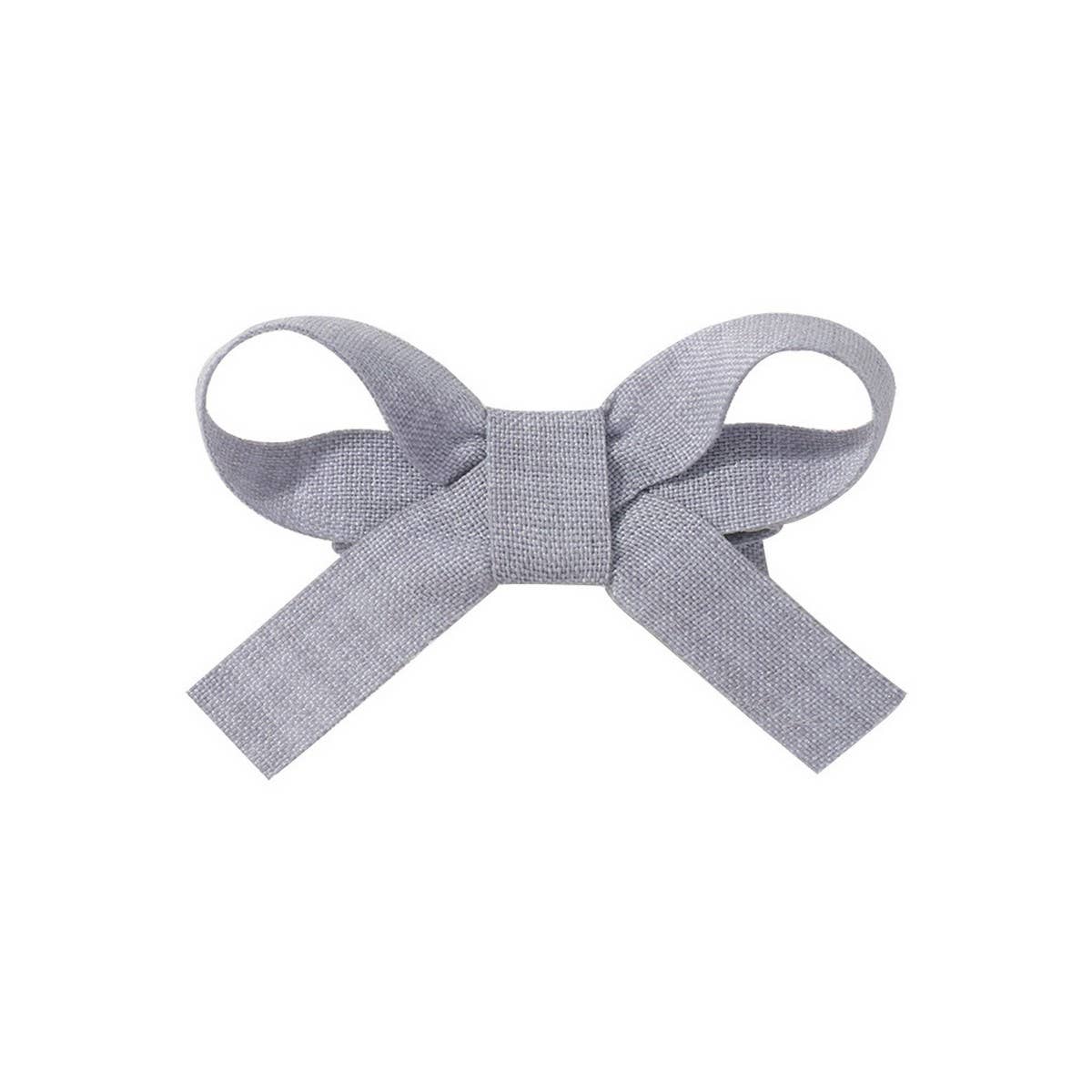 Handmade Fabric Bow Full-Cover Hair Clip for Kids