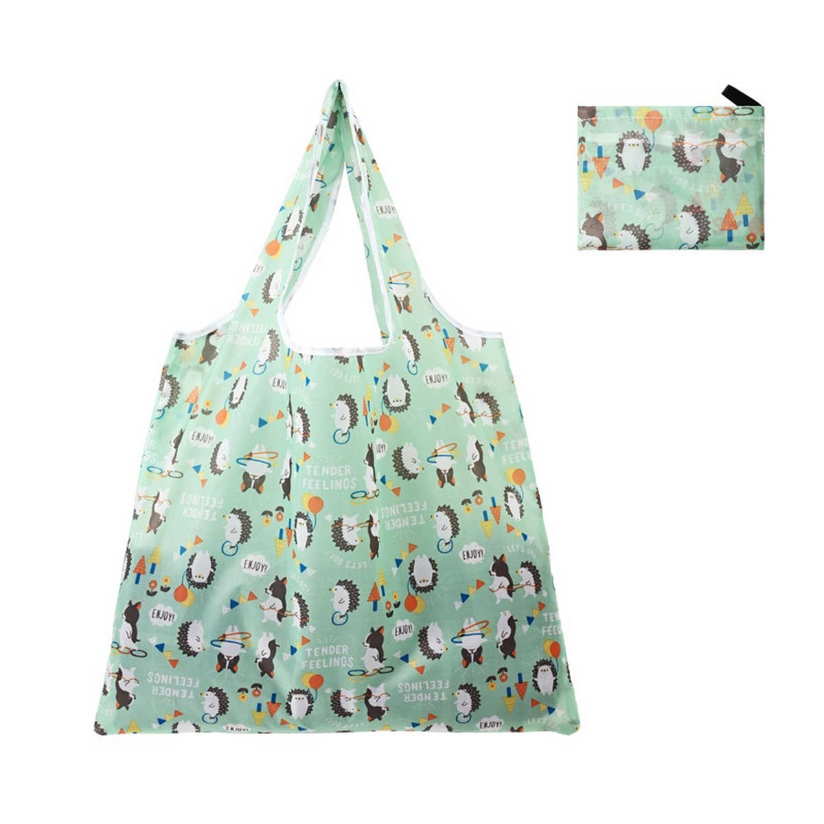 LARGE CAPACITY CREATIVE PRINTING SHOPPING BAG_CWAB3479