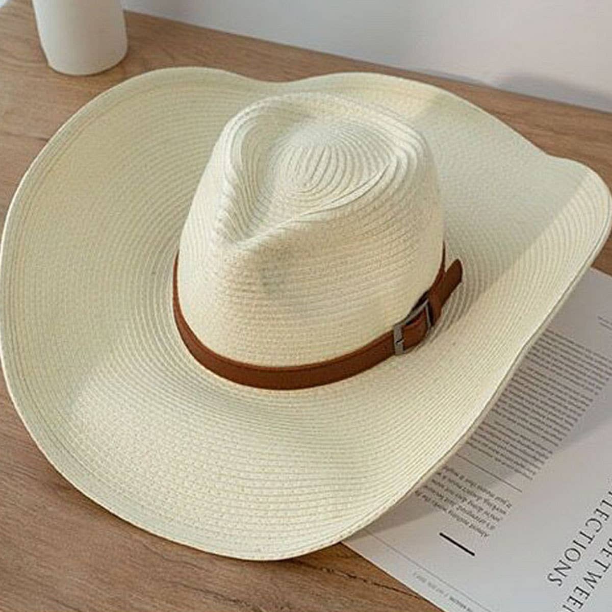 Summer wide brim sun hat for men_CWAH3413