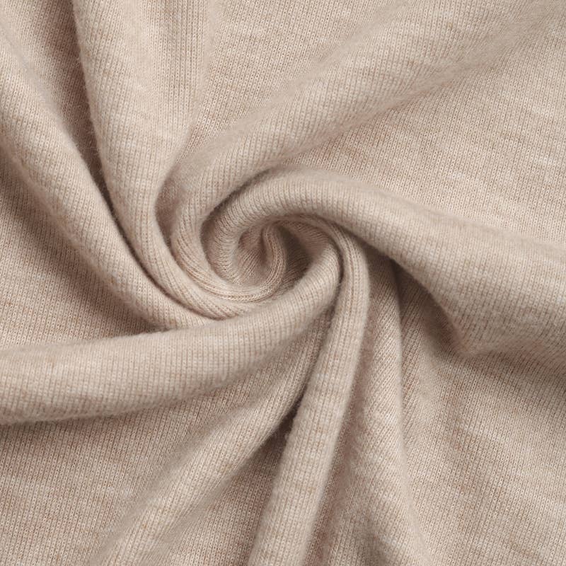 Round-neck color-blocking casual sweatshirt