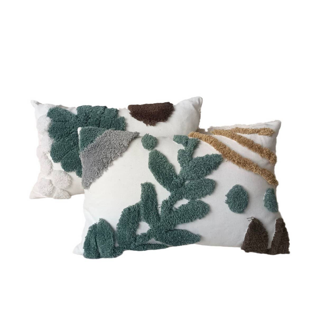 PLANT PATTERN THROW PILLOW COVERS_CWMM0239