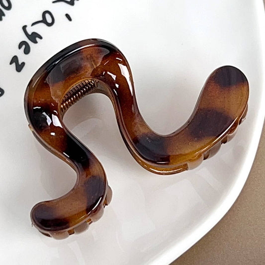 High-end semi-tied simple geometric hair clips