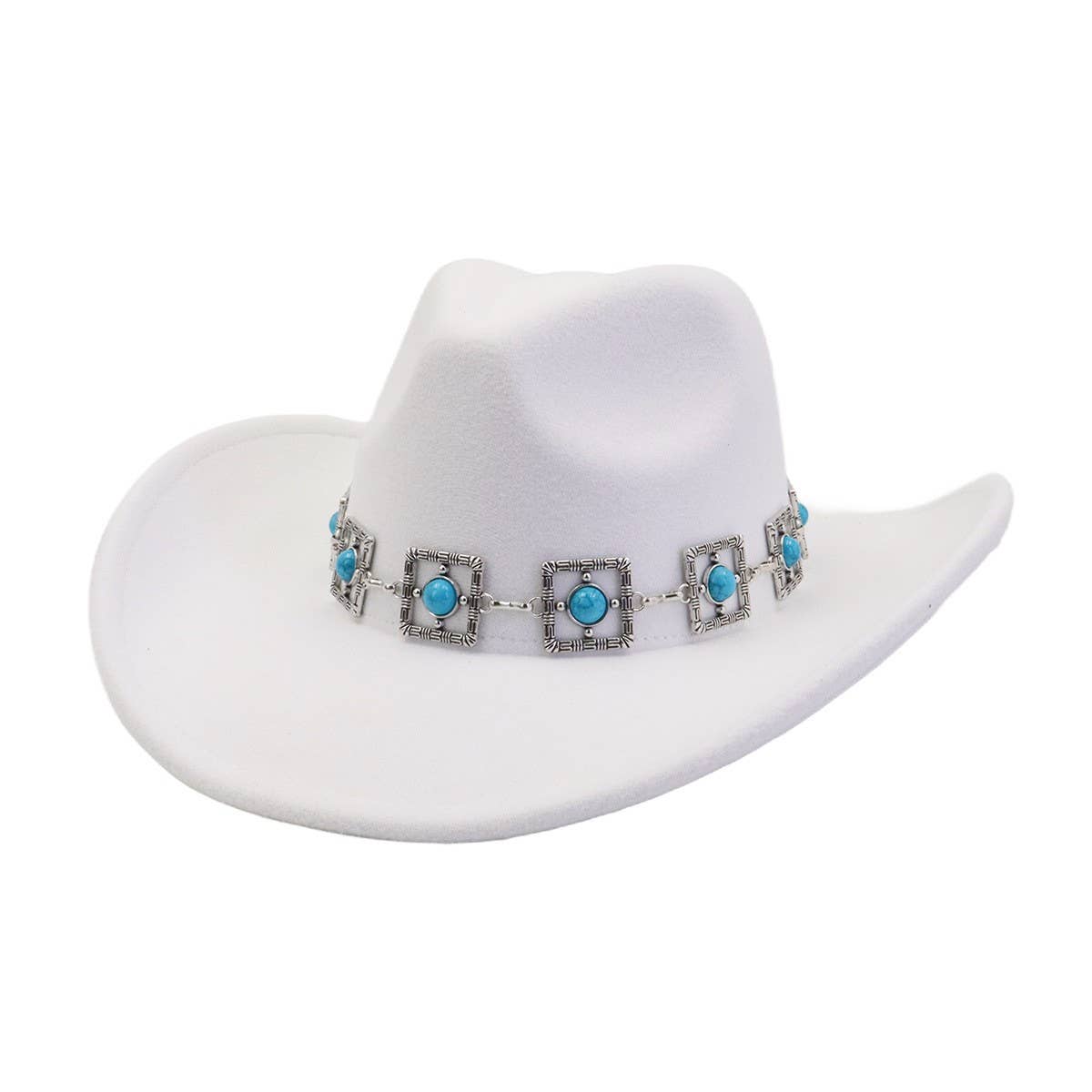 Unisex  Cowboy Fedora Hat Ethnic Style_CWAH04445