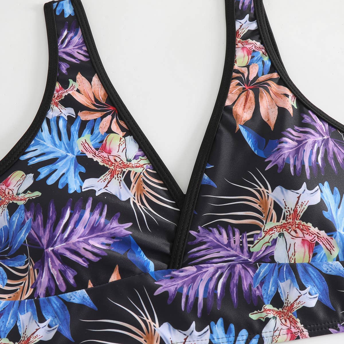 TANK TOP PRINTED TWO-PIECE SWIMSUIT SET