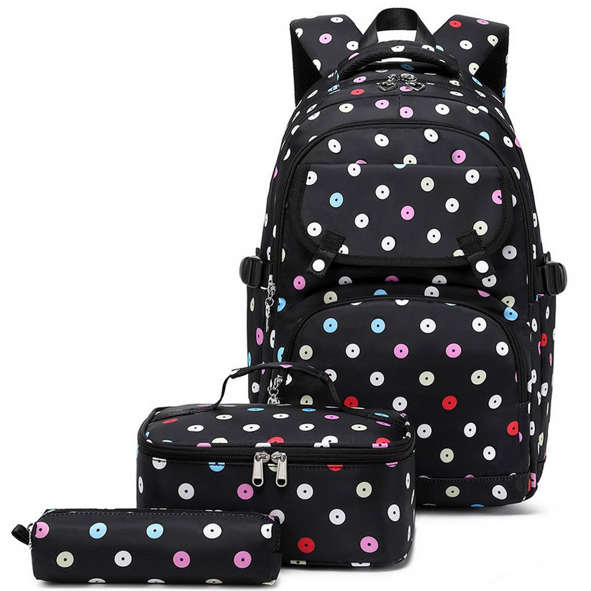 Backpacks for School, Polka Dot Kids Backpack_CWAB5476