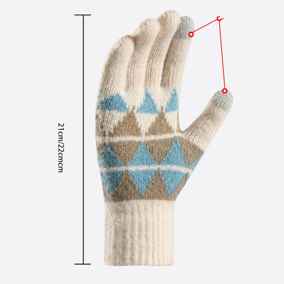 TOUCH SCREEN THICKENED WARM KNITTED GLOVES_CWAG0024