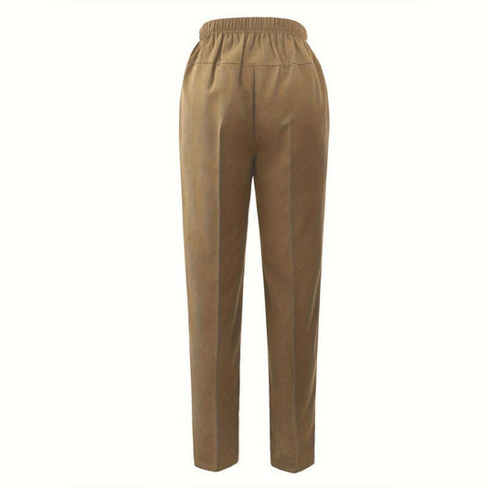 PROFESSIONAL THIN HIGH-WAISTED SLACKS