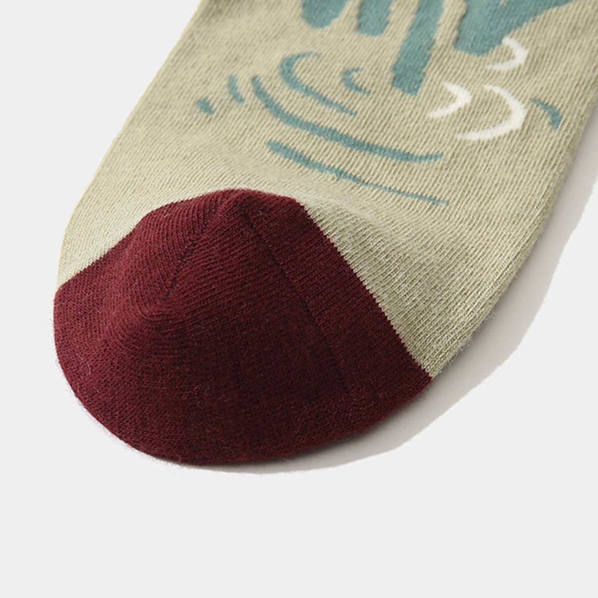 MULTIPLE PATTERNS STREET TRENDY INVISIBLE SOCKS