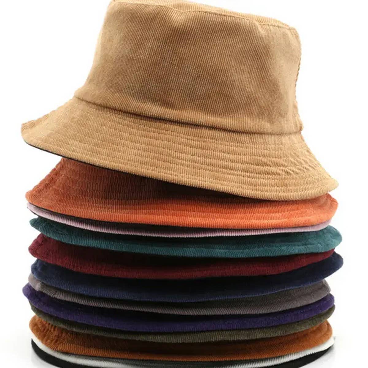 WOMEN SOLID CASUAL BUCKET HAT FOR DAILY LIFE_CWAH0522