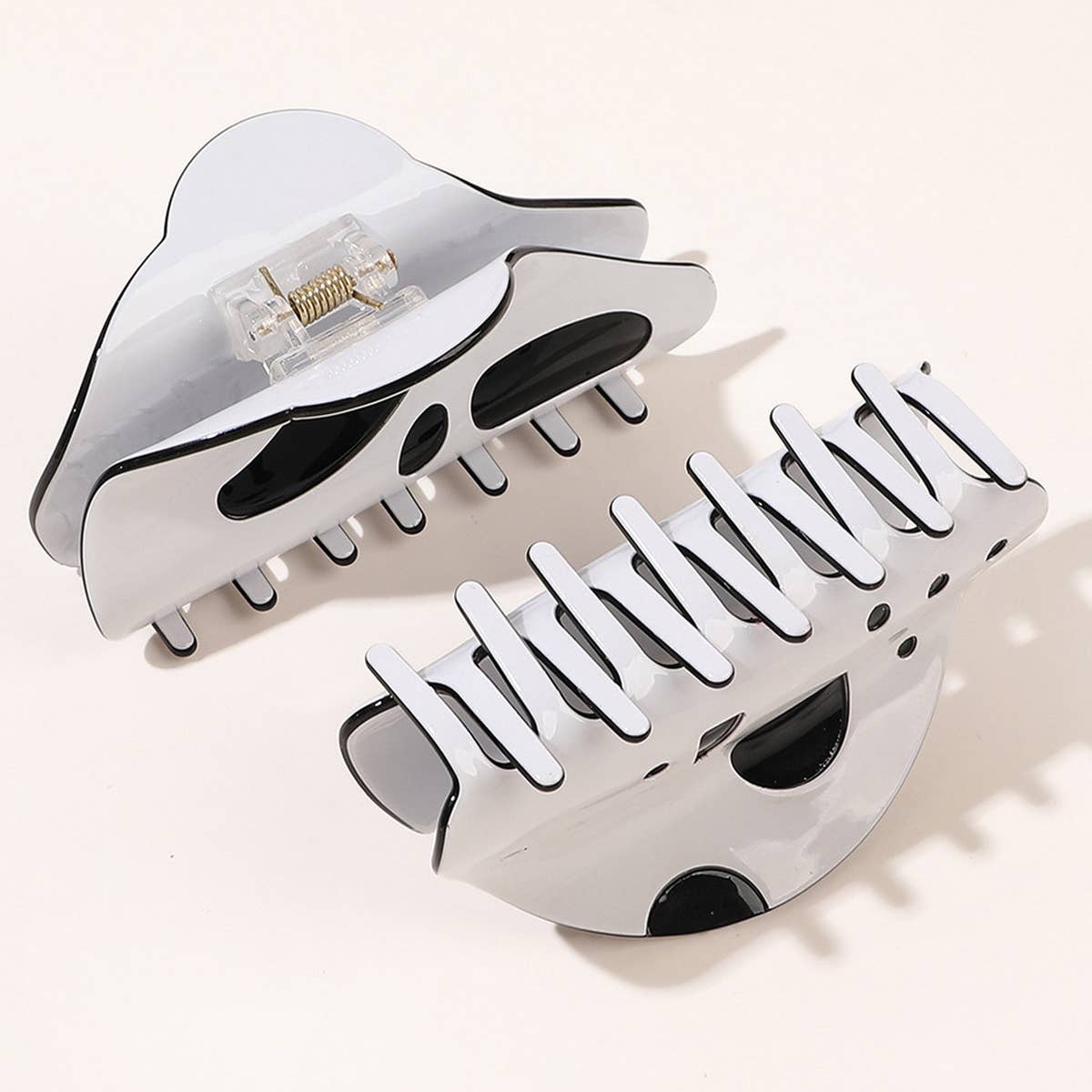 Ghost Hair Clip ? 9/10cm Halloween Shark Clip_CWAHA1635