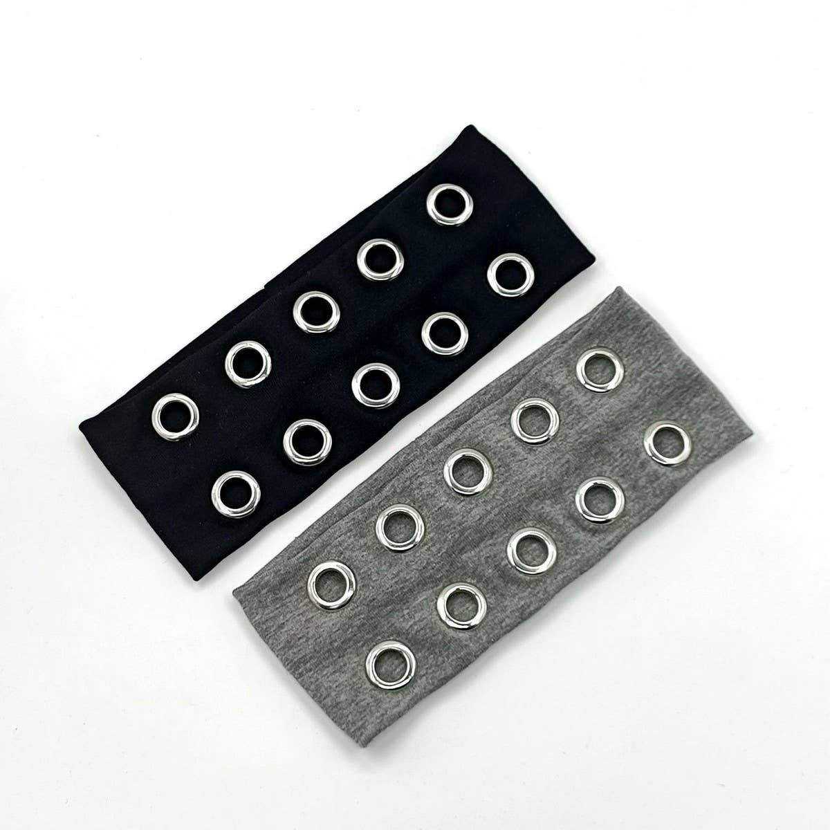 Punk Elastic Headwrap with Round Eyelets_CWAHA6314