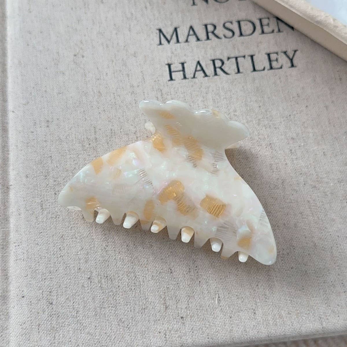 FRENCH THICKENED NICHE HALF-TIED HAIR CLIP