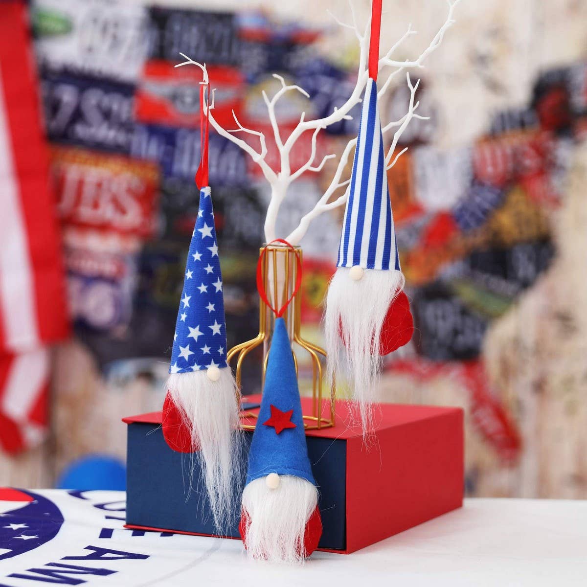 CWMM9496_INDEPENDENCE DAY FACELESS DOLL CHILDREN'S GIFT