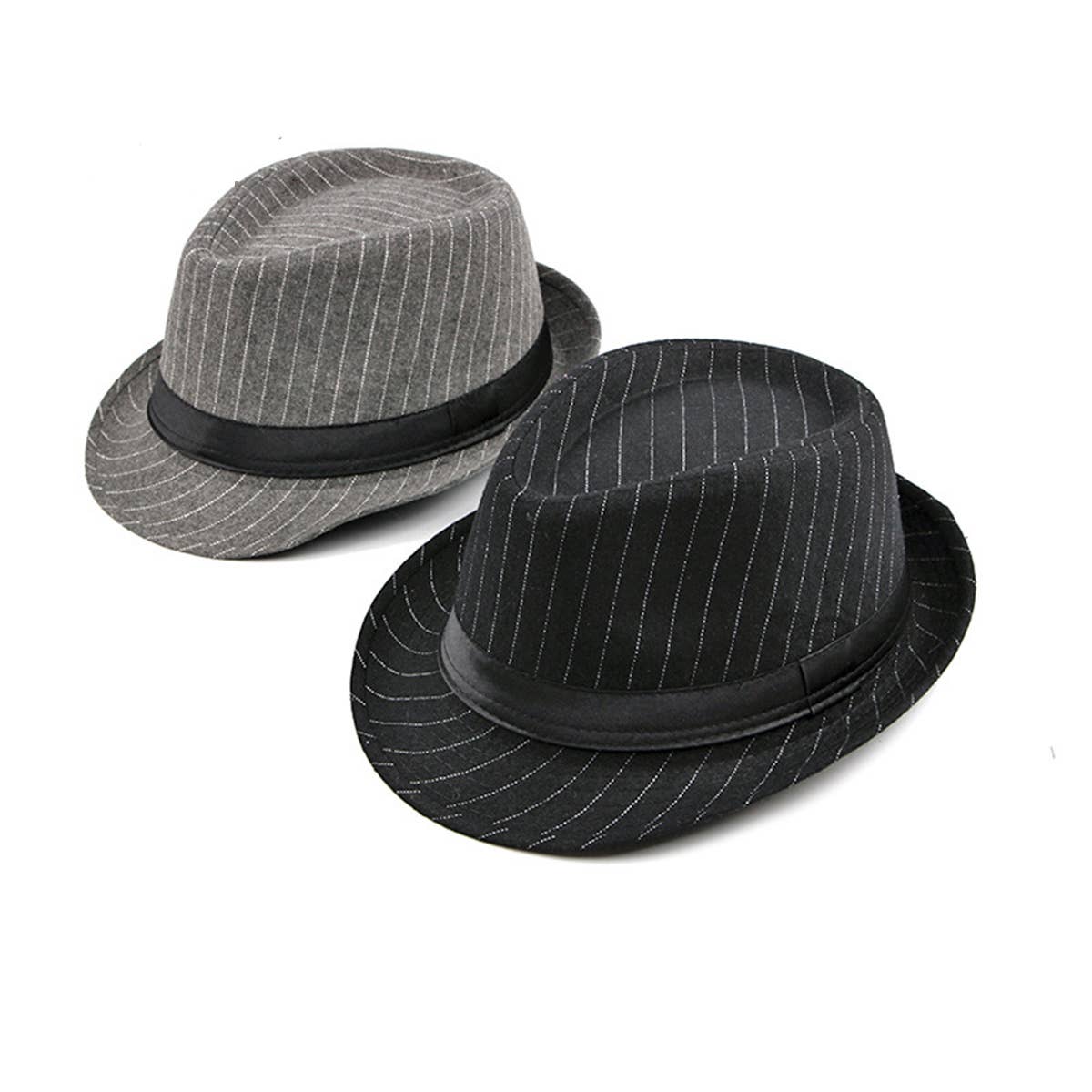 NEW AUTUMN AND WINTER STRIPED JAZZ HAT_CWAH1913
