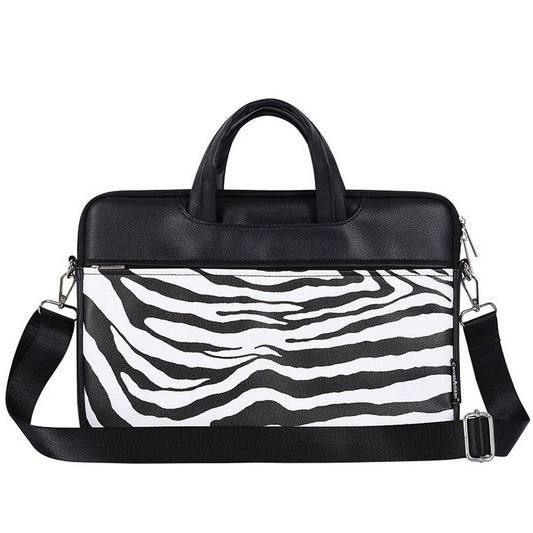 NEW ZEBRA PRINT LAPTOP SLEEVE BAG_CUAB0248