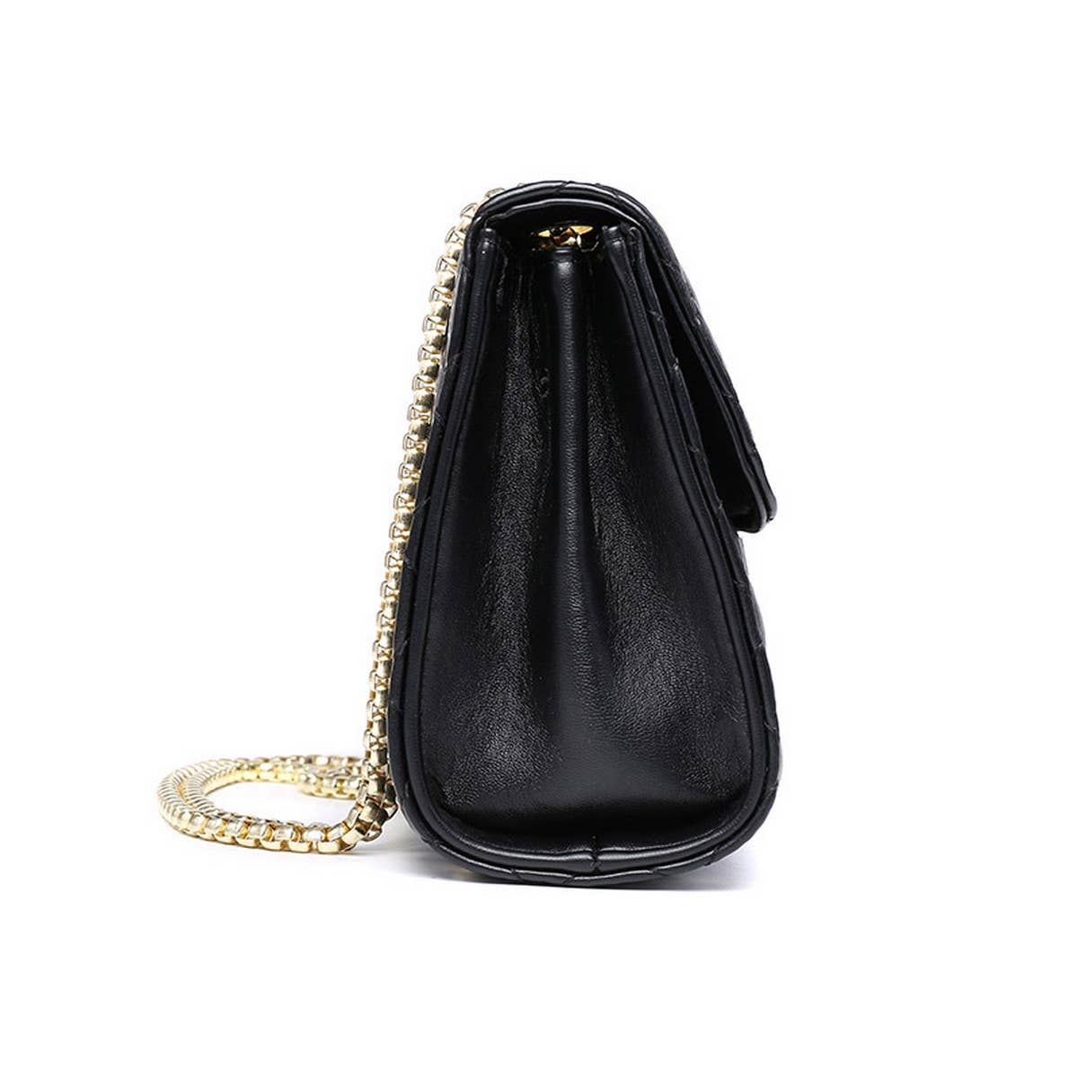 RETRO CHANEL STYLE DIAMOND CHAIN BAG SHOULDER BAG_CWAB2666