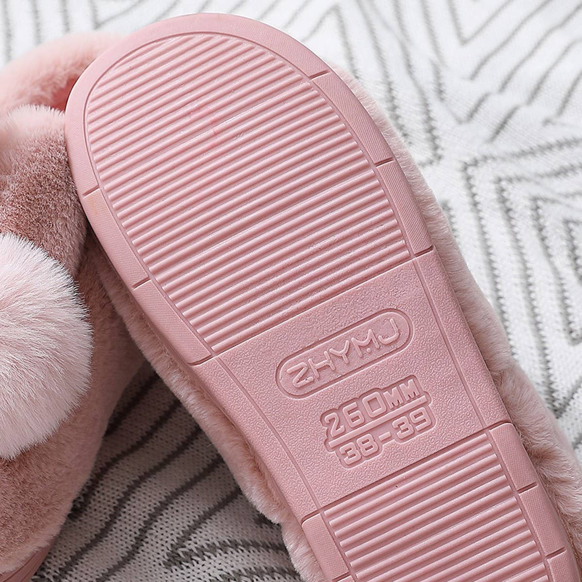 CUTE CARTOON ANIMAL  WARM FLEECE HOUSE SLIPPERS