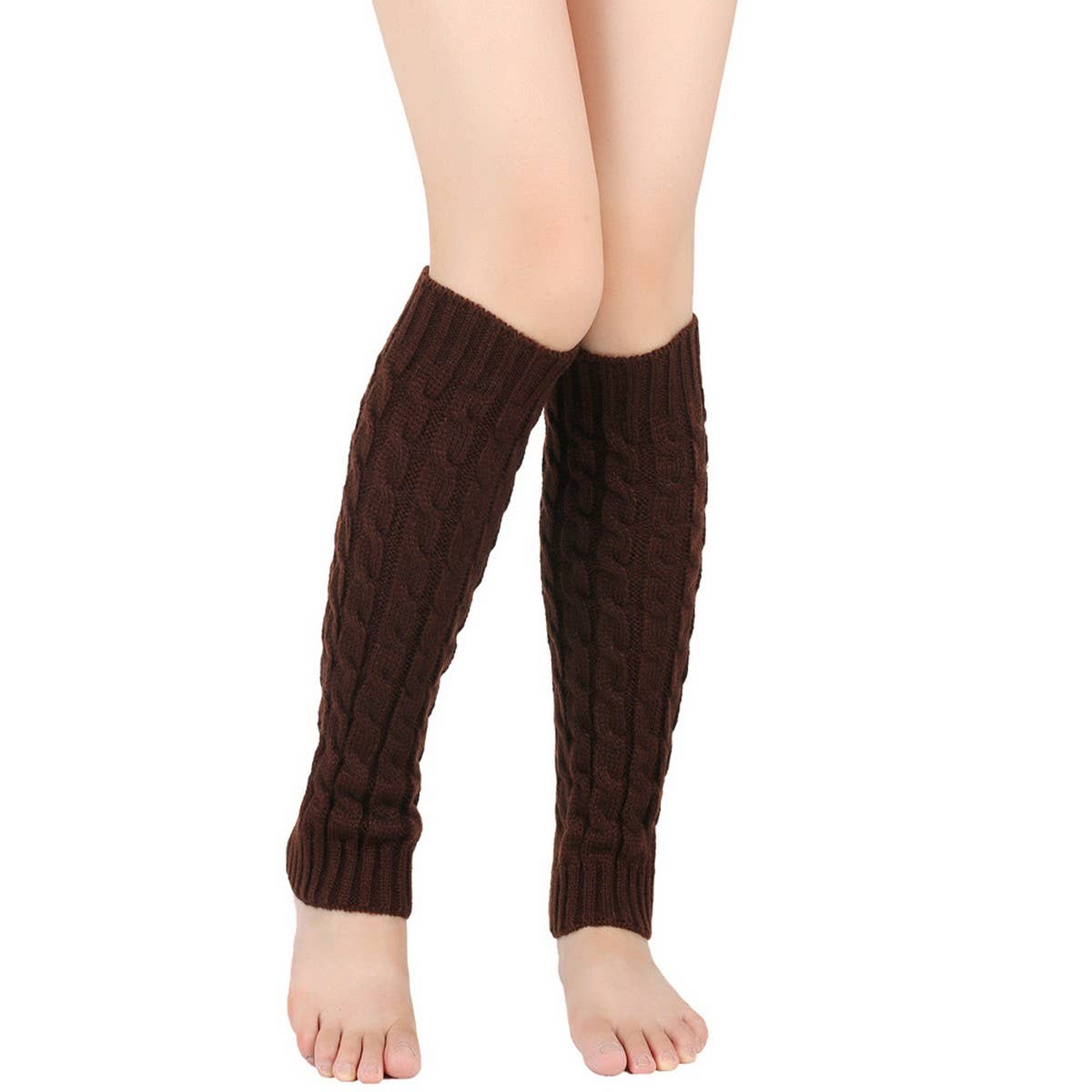 CWMS0811_Winter Warm Knitted Twist Leg Warmers