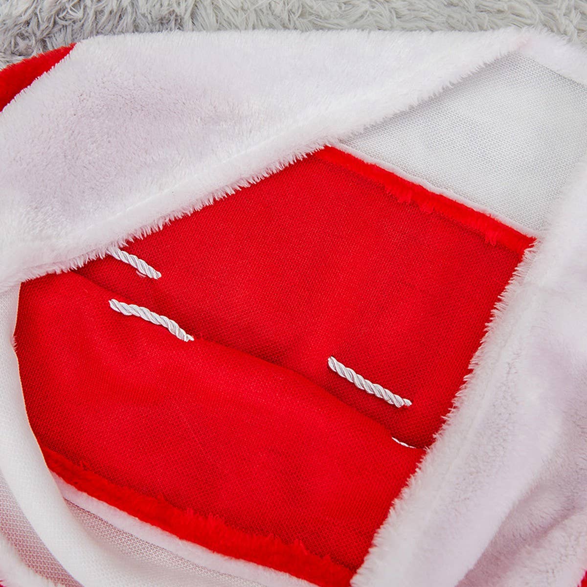 CWMM9721_CHRISTMAS PLUSH LETTER EMBROIDERED GIFT BAG