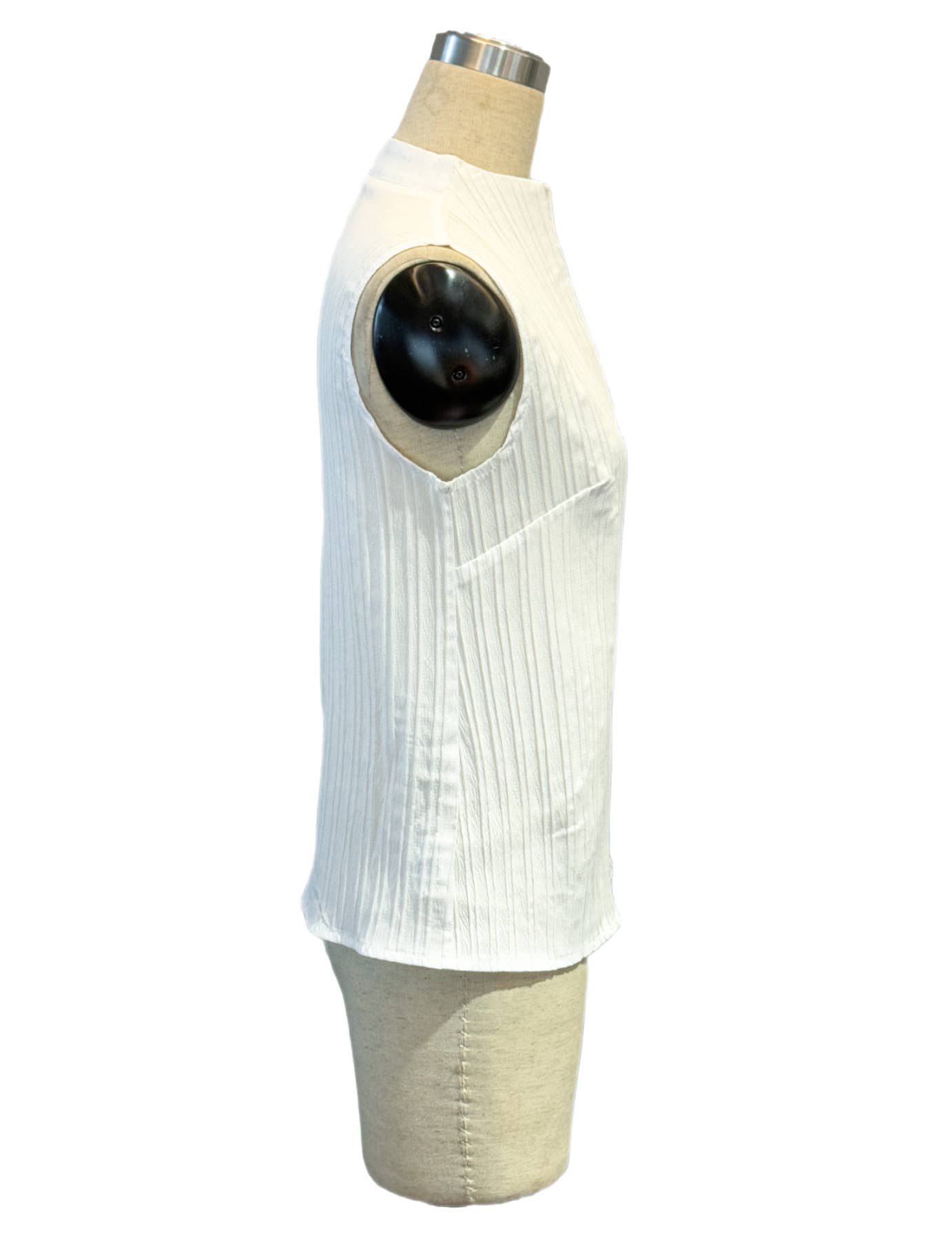 Solid-color V-neck slimming texture casual Top