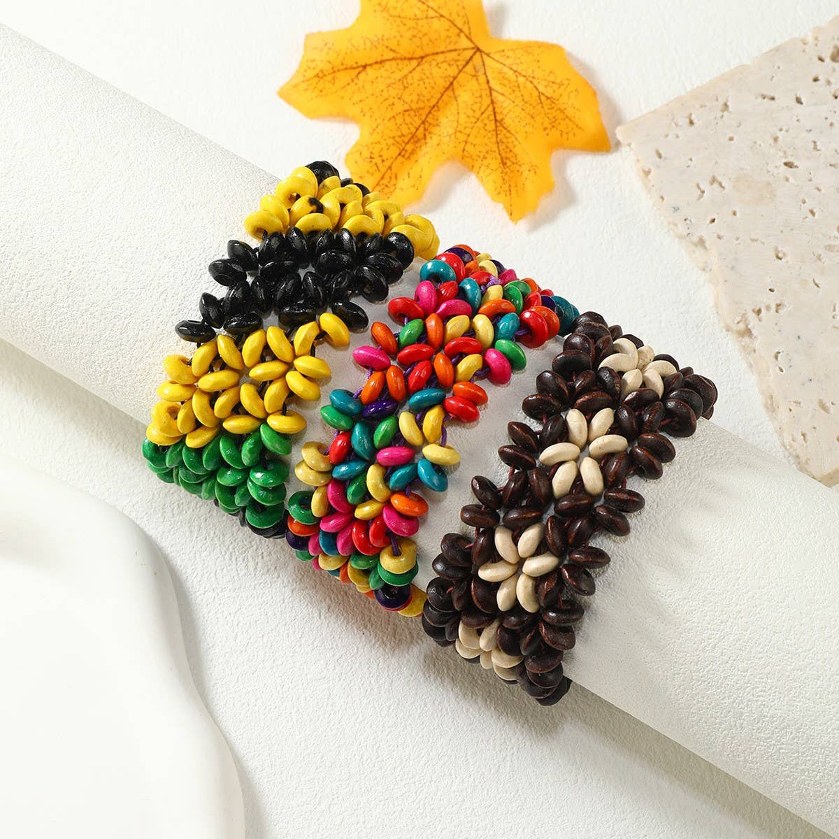 COCONUT SHELL ETHNIC STYLE HANDMADE BRACELET