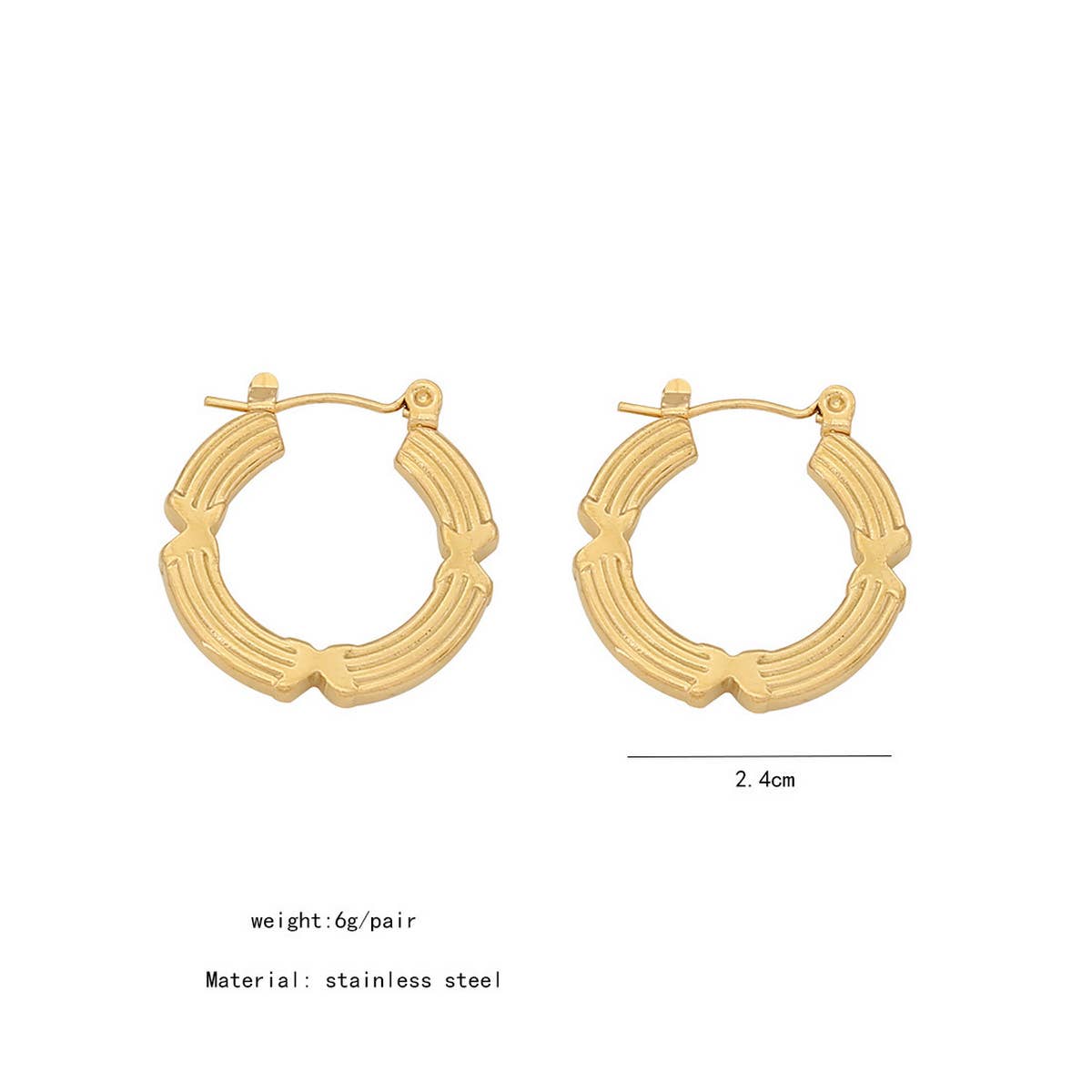 GEOMETRIC PERSONALITY IRREGULAR EARRINGS_CWAHA0876