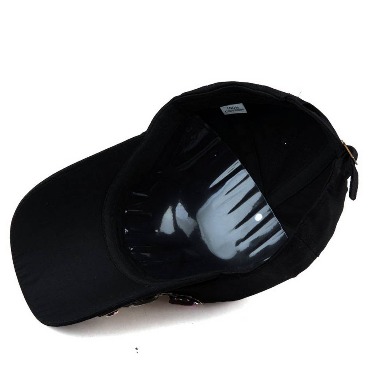 Women's Patch Baseball Cap Rhinestone Sun Hat_CWAH1000