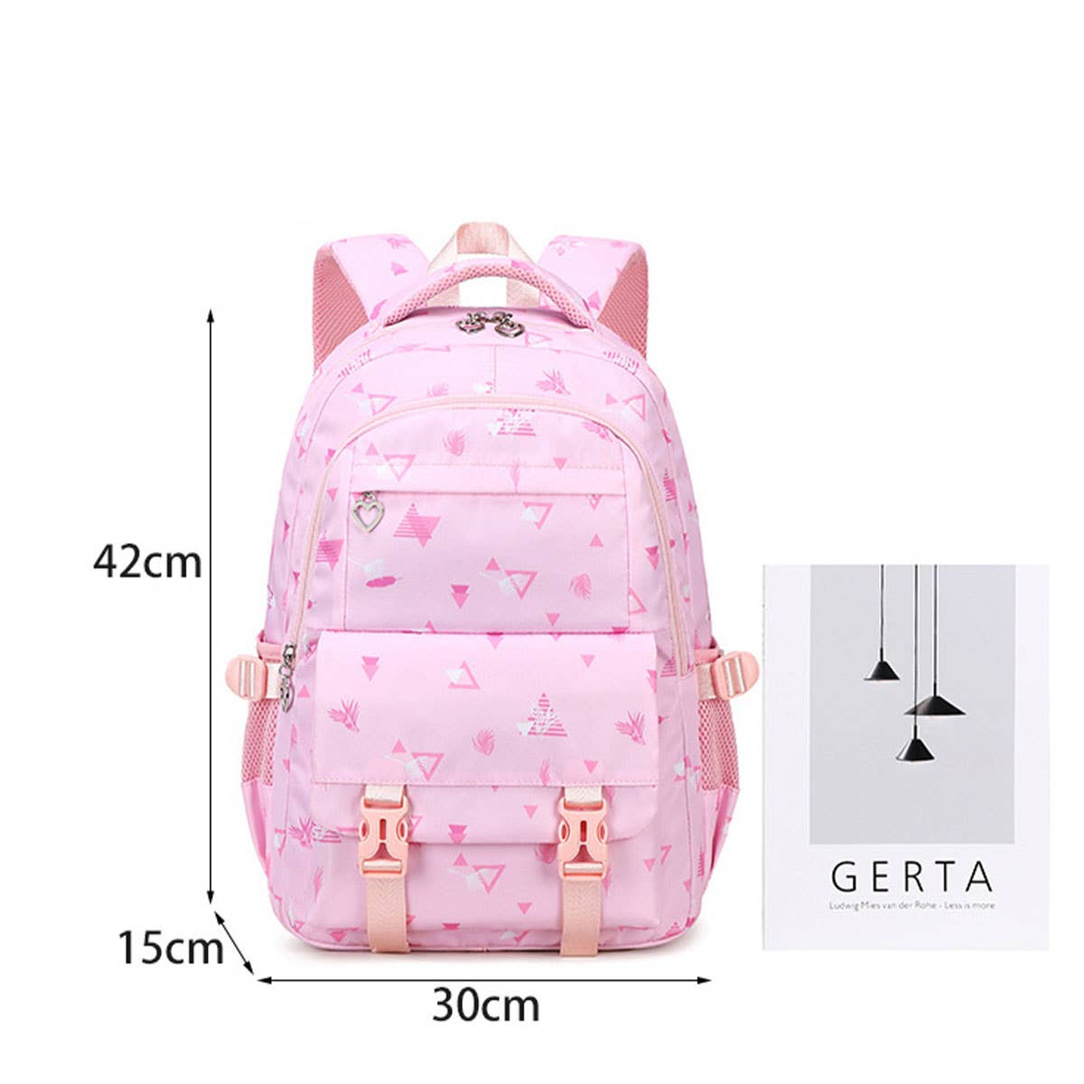 Backpacks for School, 3-Piece Floral Set Girls_CWAB5460