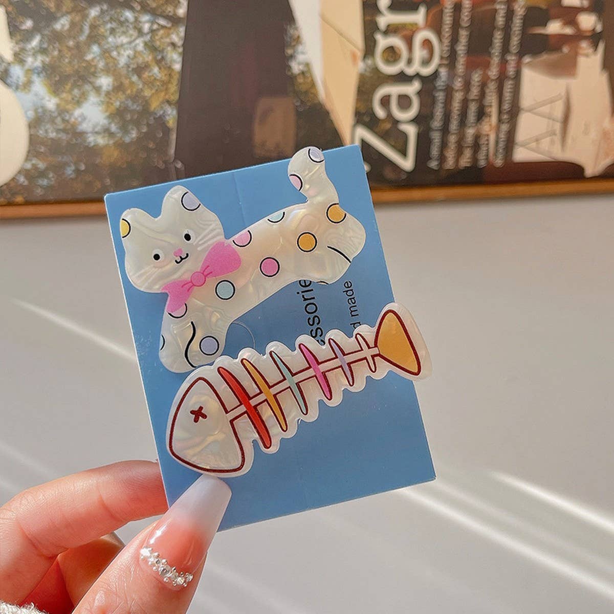 CWMM9291_CUTE CARTOON PUPPY HAIR CLIP