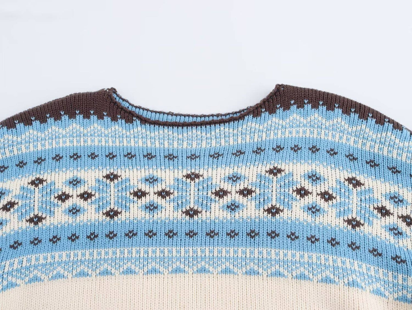 FASHION CASUAL LOOSE SLIMMING RETRO SWEATER